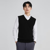 【100%绵羊毛】 圣得西男士行政风v领背心2025秋新款亲肤保暖毛衣 商品缩略图12