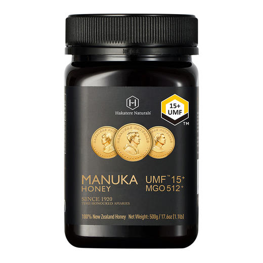 【新西兰进口】荷塔威UMF15+麦卢卡蜂蜜 * 500g/瓶 升级养护 商品图0
