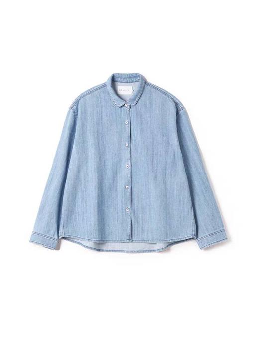 2楼素然松斜纹牛仔衬衫吊牌价1450 商品图3