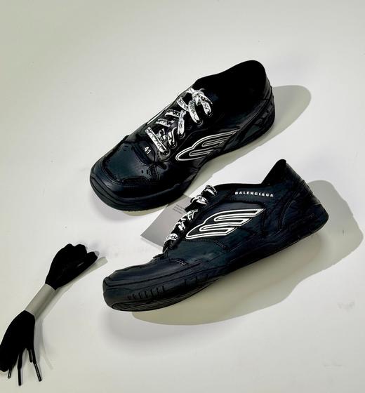 中性款圆头皮面系带休闲鞋004 商品图2