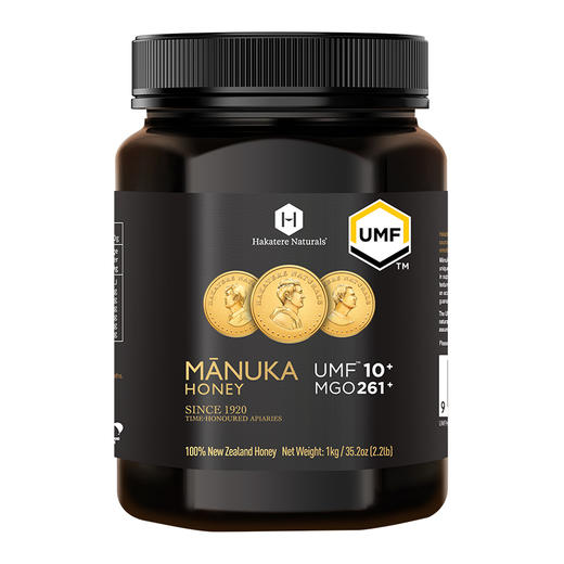 【新西兰进口】荷塔威UMF10+麦卢卡蜂蜜 * 1000g/瓶 大容量全家享 商品图0