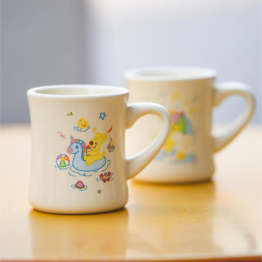 夏日系列团团奶黄马克杯 商品图0