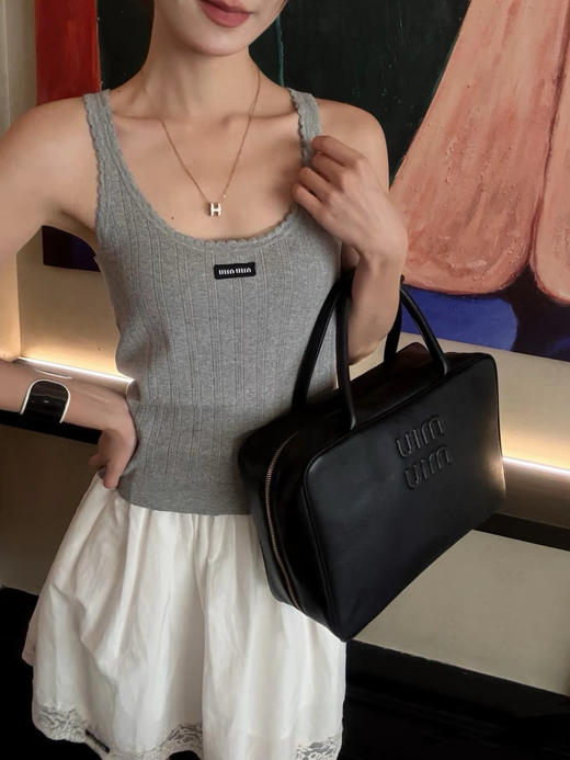 缪缪 25春夏新款背心（TM） 商品图0