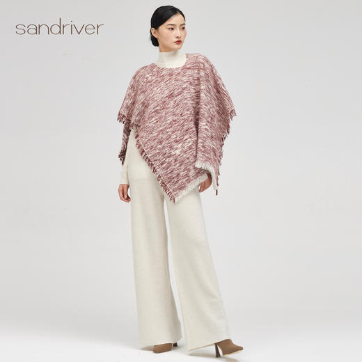 西藏羊绒针织阔腿裤 SJF96K363N 商品图5