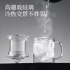 富光泡茶杯茶水分离玻璃杯办公室喝茶杯子男士个人花茶杯水杯公道杯 商品缩略图6