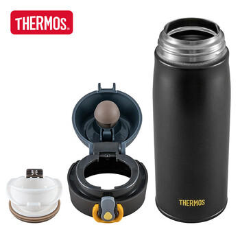 膳魔师（THERMOS）保温杯400毫升316钢男女士儿童保冷水杯子茶杯TCME-400S-OR 商品图5