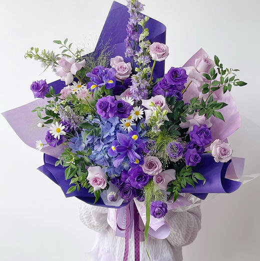 紫精灵-小众高级感花束 商品图2