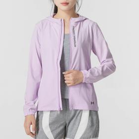 【S/M码，如无货将做退款】安德玛Out The Storm女子新款跑步运动连帽外套1377043-543