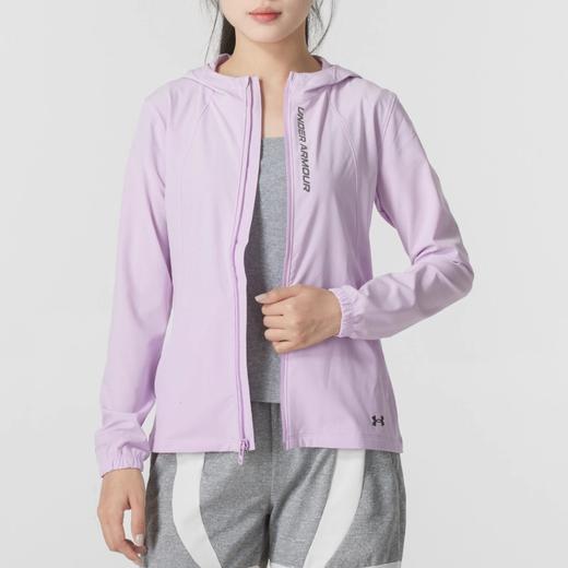 【S/M码，如无货将做退款】安德玛Out The Storm女子新款跑步运动连帽外套1377043-543 商品图0