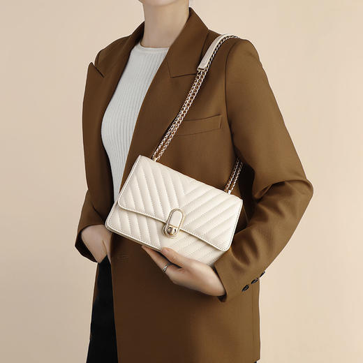 【预售3天】新款女包链条斜挎包春夏轻奢小众百搭腋下包V4399 商品图2