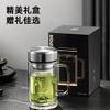 苏泊尔（SUPOR）双层玻璃杯男家用商务办公泡茶杯子过滤车载水杯570mL.行砚黑 /厨具 /水具 /玻璃杯 商品缩略图1