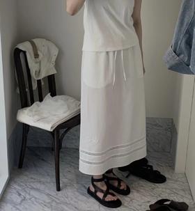 重磅推荐  ur30牛津纹理半裙  加捻麻感牛津纹理处理  手感扎实干爽