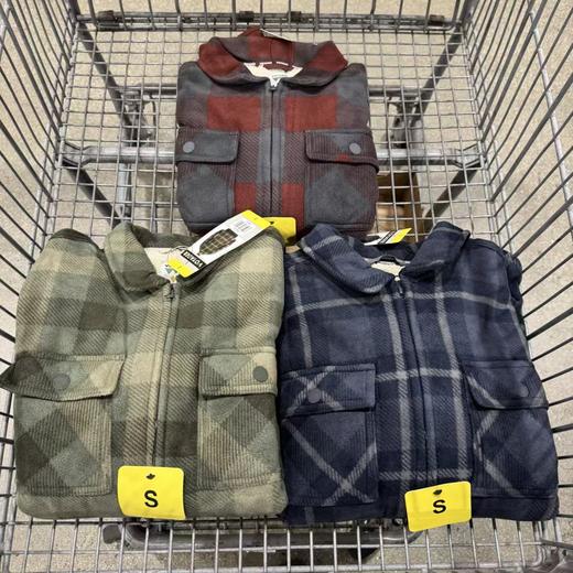 到手价228元 Voyager男士抓绒款衬衫夹克 舒适亲肤，非常舒服  美国代购，无中文标签，介意慎拍 商品图0