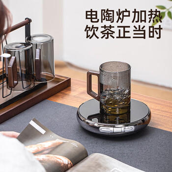 富光泡茶杯茶水分离高硼硅玻璃杯喝茶水杯子花茶杯男公道杯礼物510ML 商品图0