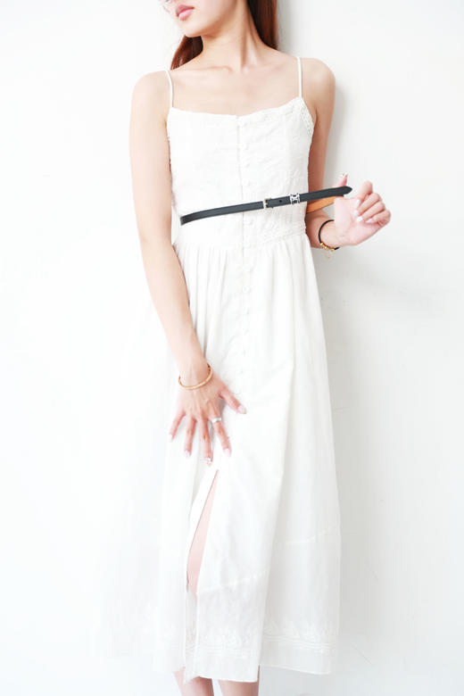 黑色+土黄+大象灰，头层牛皮扣环腰带。金属五金法式皮带C073068 商品图0