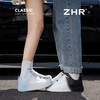 ZHR男女同款小白鞋情侣款夏季穿搭新2025渐变厚底软底学生板鞋 商品缩略图1