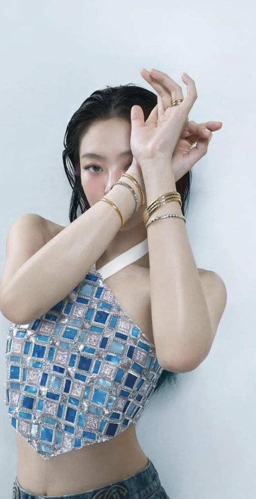 香奈儿 细版半钻菱格手镯（XJ） 商品图5