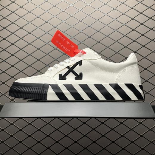 off减速带箭头标识硫化帆布鞋 商品图0