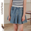 littletime女童牛仔裙春秋2024新款洋气时髦休闲半身裙韩版超短裙 商品缩略图0