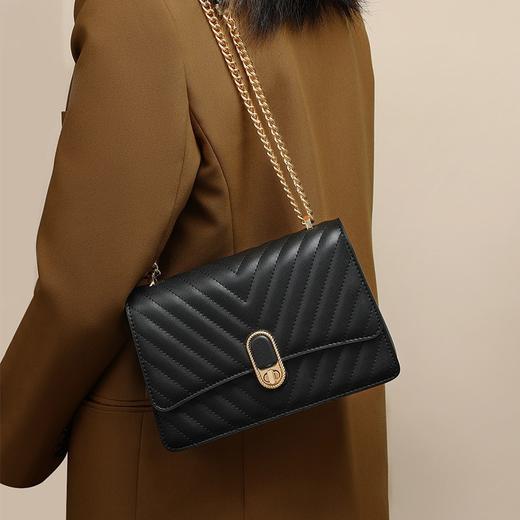 【预售3天】新款女包链条斜挎包春夏轻奢小众百搭腋下包V4399 商品图3