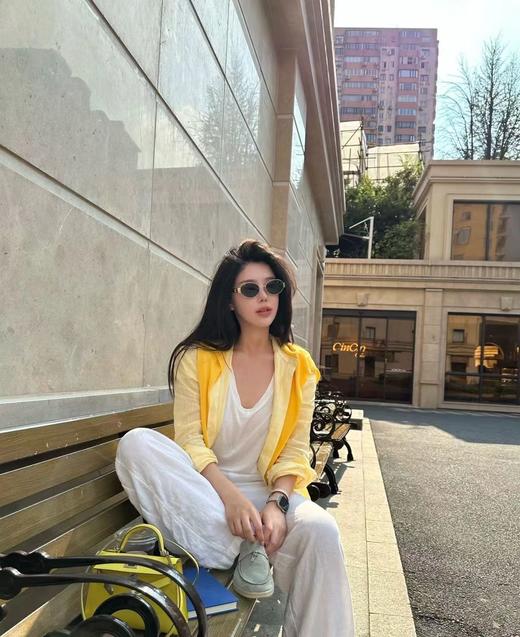 QT59- 赛琳 TRIOMPHE METAL 侧面Logo雕刻 合金金属 椭圆形 太阳眼镜 女款（QT*JH）夏季专享 商品图4