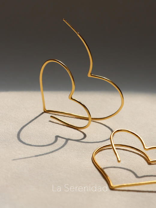 LS｜Love buzz Earrings 嗡言耳环（蚊香耳环） [ 金 / 银 ]【Love·Atypical Symbols】 商品图1