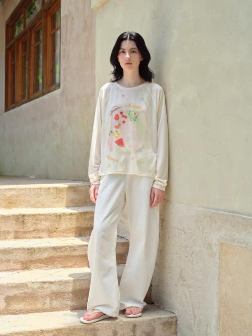 Evistub女装/E-5QCX273/仲夏乐园小猫印花罩衫女 商品图1