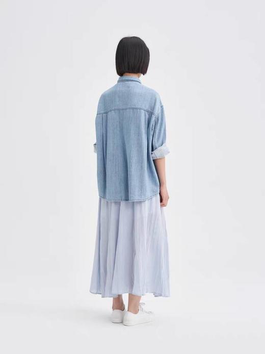 2楼素然松斜纹牛仔衬衫吊牌价1450 商品图2