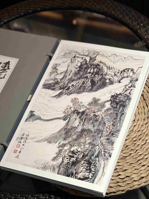 重磅推荐！！《陆俨少杜甫诗意册》，陆俨少绘，一函百幅，高43.5厘米，宽27.5厘米。，全彩精印，浙江人民美术出版社2025年6月一版一印。定价680，售价520元。 商品图8