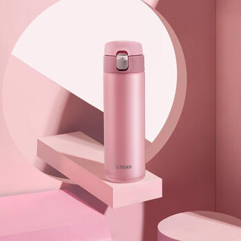 虎牌（TIGER）保温保冷杯一键开启男女不锈钢水杯子MMJ-A48C-PB 480ML 商品图0