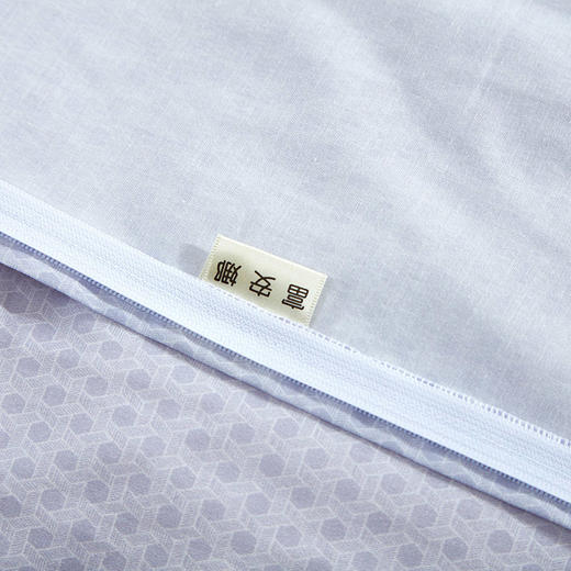 富安娜 纯棉四件套-星月竹影 被套203*229cm 床单230*250cm 枕套74*48cm*2 商品图8