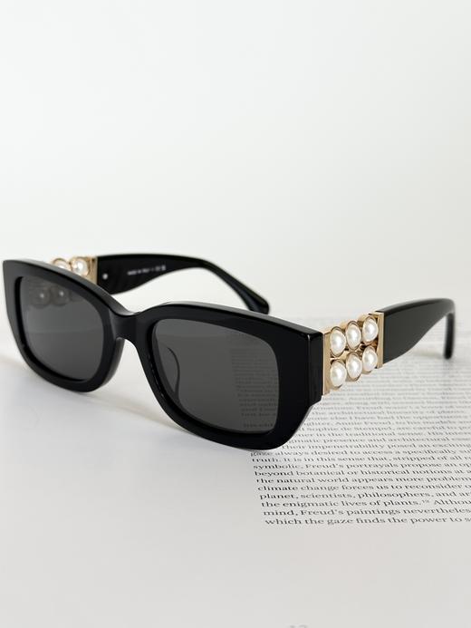 QT52-香奈儿珍珠镜腿太阳镜（QT*JH）夏季专享 商品图0