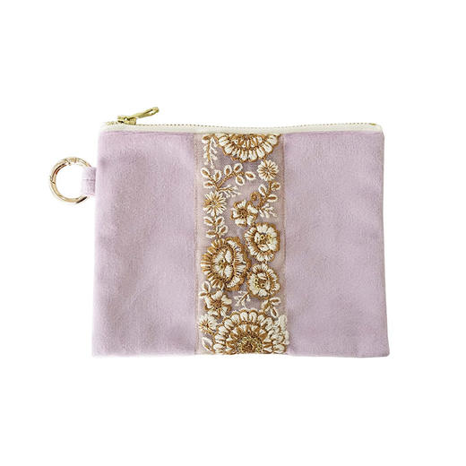 HUJI祤集收纳包OrientMarket刺绣天鹅绒系列 商品图4