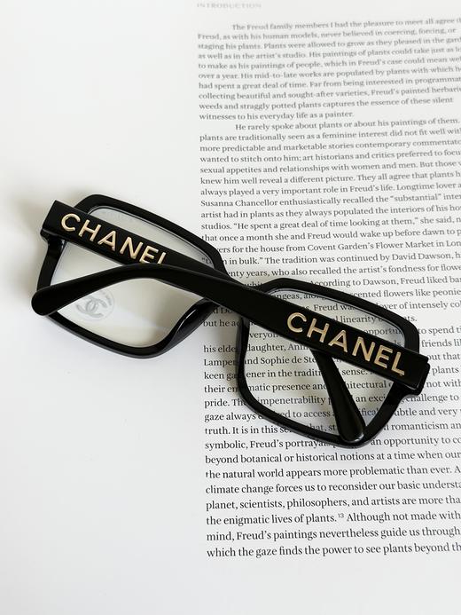 QT57-香奈儿 欧版 板材镜架 方形 光学眼镜 女款 黑色（QT*JH）夏季专享 商品图7