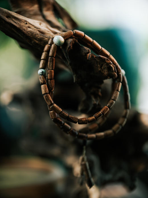 芽庄沉香桶珠多圈手串【器悟雅玩】 商品图2