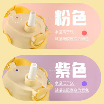 富光大肚保温杯316L不锈钢大容量吸管水杯壶便携女大学生网红双饮杯子 /厨具 /水具 /保温杯 商品图0