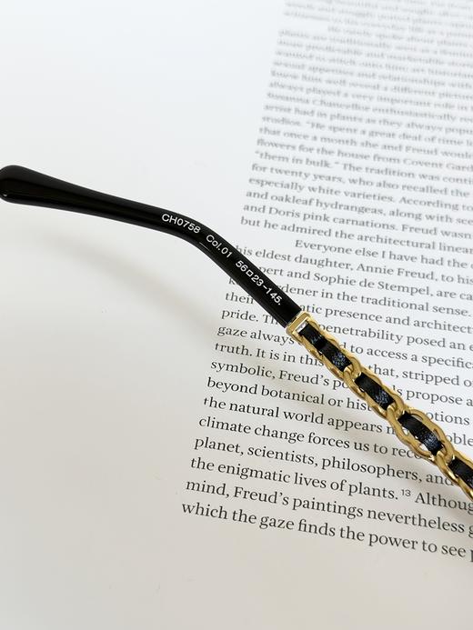 QT60-香奈儿金色镜腿素颜镜（QT*JH）6.26直播款赠品 商品图8