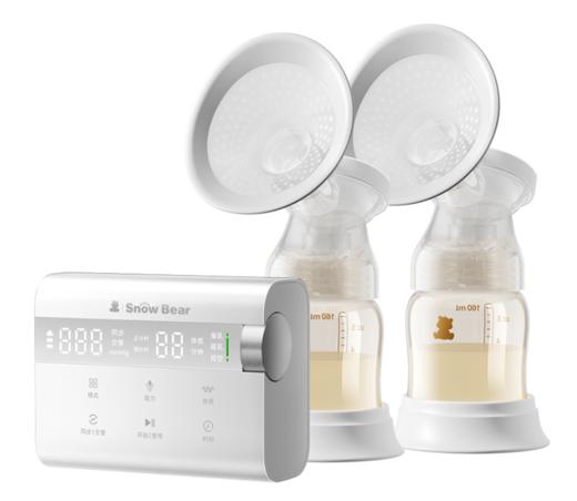 (包邮)小白熊双边电动吸奶器（两种规格） 商品图1