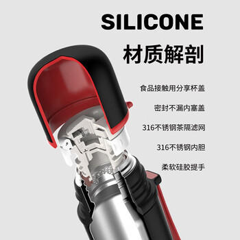 富光保温杯316不锈钢男女士学生双饮便携大容量真空户外运动壶水杯子 商品图6