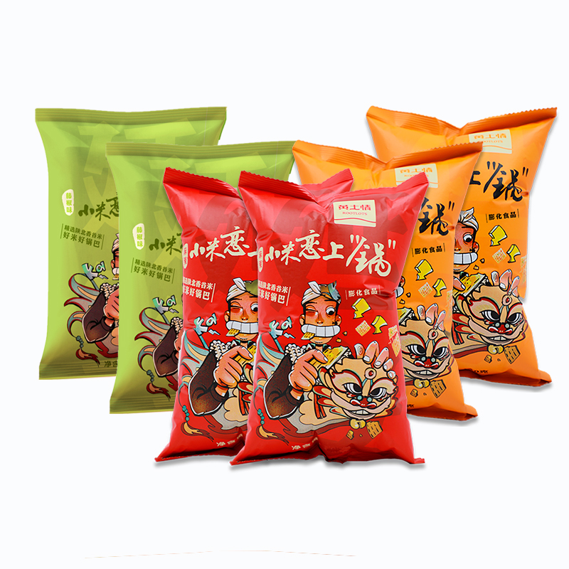 黄土情小米锅巴麻辣108g*2+孜然108g*2+藤椒108g*2