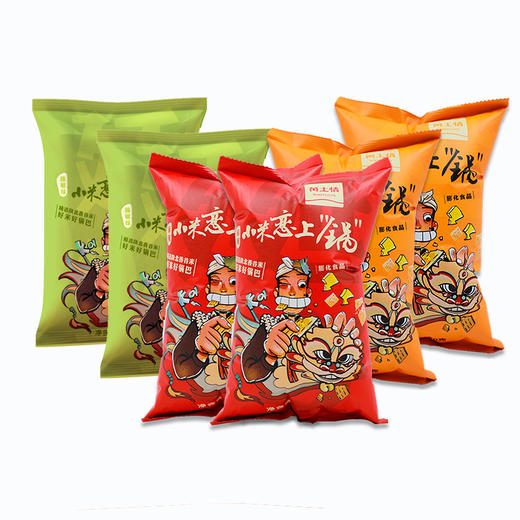 黄土情小米锅巴麻辣108g*2+孜然108g*2+藤椒108g*2 商品图0