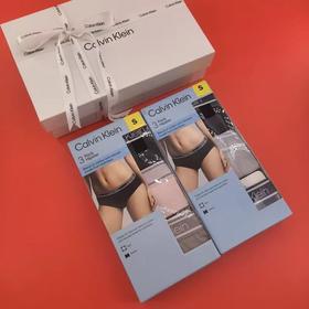 到手价158元 Calvin Klein/CK 女士中腰内裤三条装 码全S-XL颜色随机