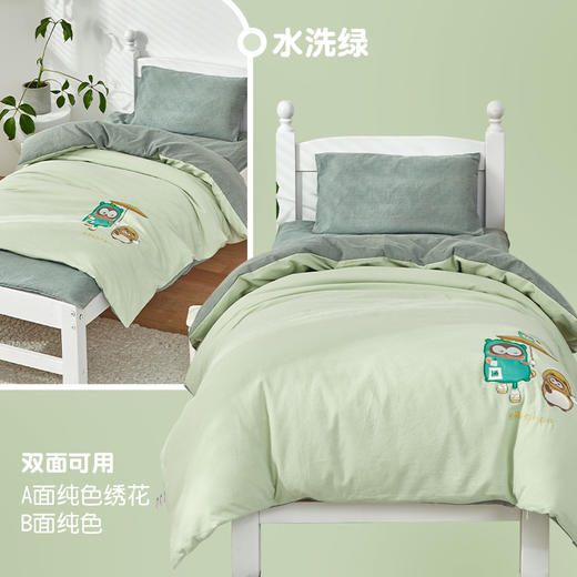 ³【匹鲁幼儿园被褥6-7件套】棉质面料可机洗 用好点更放心亲肤 面料更安心 XN03-CRMM-PL 商品图5