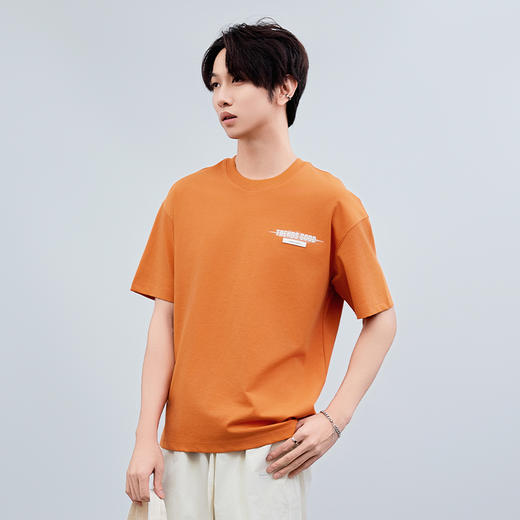 【新品上新】HX 夏季圆领短袖T恤S102522332101 商品图1