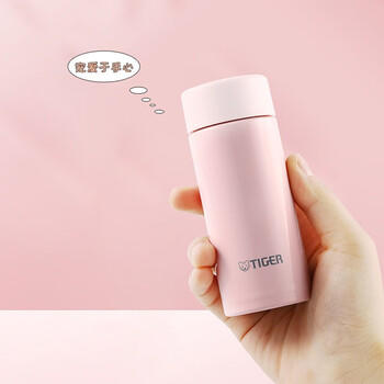 虎牌（TIGER）迷你保温保冷杯可爱少女心小巧口袋杯MOA-A12C-PS蜜桃乌龙-120ml 商品图3
