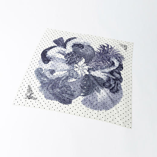 绽放KS104朵/设计感印花披肩叠搭大方巾 商品图3