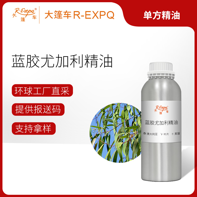 蓝胶尤加利精油 进口精油原料批发芳疗香氛调香香薰 大篷车精油