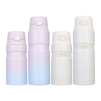 膳魔师（THERMOS）保温杯316钢男女士儿童学生500ml保冷泡茶水杯子TSK2-500S-WH 商品图5