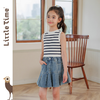 littletime女童牛仔裙春秋2024新款洋气时髦休闲半身裙韩版超短裙 商品缩略图1
