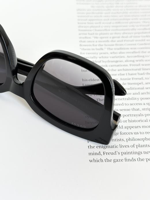 QT54- 古驰 Logo标识系列时尚造型款假日旅行版 板材镜架 方形 太阳眼镜 男女同款情侣款（QT*JH）夏季专享 商品图7